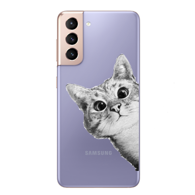 Husa Samsung Galaxy S21 Plus, Silicon Premium, KITTY